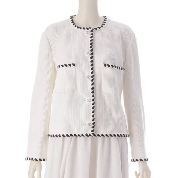 Chanel Cotton Waffle Jacket